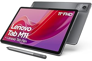 Lenovo Tab M11, Display 10.95" FullHD - (Processore MediaTek Helio G88, RAM 4GB, Memoria 128GB, WiFi 5, Tablet Android 13) - Luna Grey