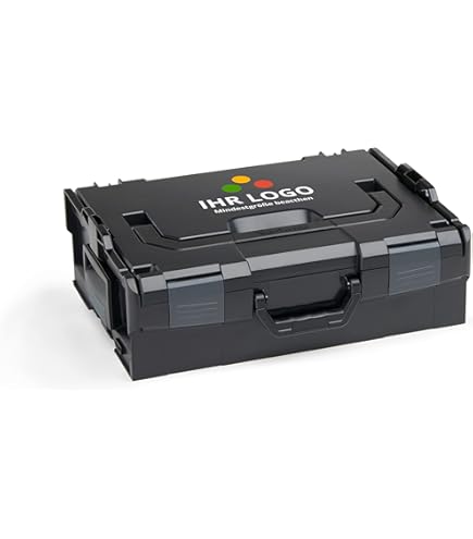 Caja PC Atx Caja De Herramientas L-Boxx Bosch Sortimo Vacía - Color Gris, Apilable, Para Organizar Tus Herramientas Portaherramientas Plástico Vacío