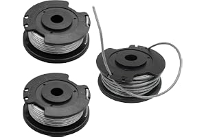 SYOSI 3Pcs Grass Trimmer Accessories Spools, Replacement 13.1Feet x 0.062inch/ 4 m x 1.6 mm Spool Line Strimmer Spool and Line Compatible with ART 23SL, for ART 26SL