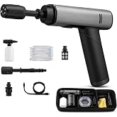 Basın&ccedil;lı Yıkama Makinesi, 203 PSI G&uuml;&ccedil;l&uuml; Su Basın&ccedil;lı 18000 RPM 180W Motorlu LCD G&ouml;sterge Panelli Katlanabilir Ergonomik Uzun Ş