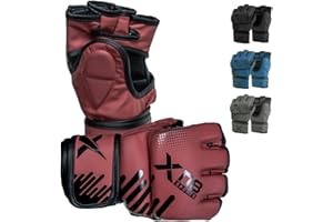 XN8 SPORTS Xn8 Guantes MMA para Artes Marciales Entrenamiento Guantillas MMA Boxeo para Hombre Mujer Kickboxing Grappling Sparring Muay Thai Saco de Boxeo