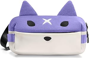 tomtoc Palico/Palamute EDC Sling Bag, Monster Hunter 4L Minimalist Chest Shoulder Backpack Crossbody Bag for Men and Women, Water-resistant Lightweight Everyday Carry Casual Bag for Travel, Work, Gym