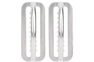 BuyWeek Diving Weight Belt Porta Pesi per Immersioni, 2 Pezzi Anello a D in Acciaio Inox 304 per Acquatici