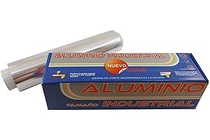 Almericorp - Rollo Papel de Aluminio Industrial 30cm de 1,2kg para Cocina, alimentación, industria, peluquería.