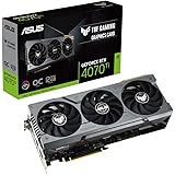 ASUS TUF Gaming GeForce RTX 4070 Ti OC Edition - Tarjeta Gráfica Gaming (PCIe 4.0, 12GB GDDR6X, HDMI 2.1a, DisplayPort 1.4a)