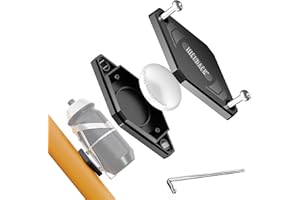 NICEDACK AirTag Fahrradhalterung, Fahrrad Halterung Für Apple Airtag, Versteckt Unter Dem Flaschenhalter, Wasserdicht Fahrrad Air Tag Holder