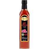 Hanzade Bitkisel G&uuml;l Sirkesi 500 ML Doğal Fermantasyon İ&ccedil;ilebilir Katkısız Cam Şişe