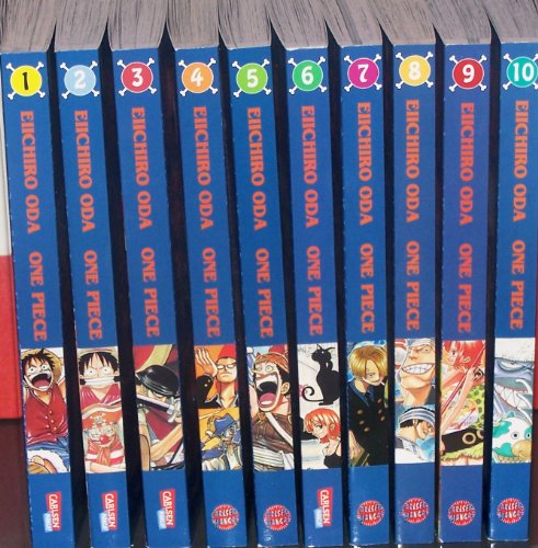 Gratis One Piece Manga Set Die Bände 1 10 Komplett Auf - 