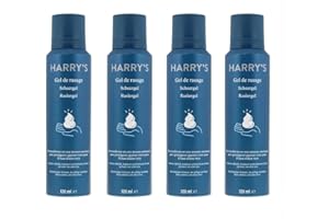 SHIVAY HERBALS 4 PACK - Harry's Foaming Shave Gel 120ml (EU PACK)