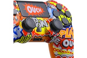 Vniqloo Wireless Controller per PS4 - Replacement Remote Joystick Gamepad Compatibile con PS4 /Pro/Slim/PC