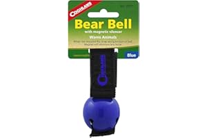 Coghlan's Bear Bell with Magnetic Silencer - Blue (4-Pack)