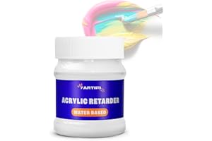 7 Artists Acryl Retarder 230 ml Retarder für Acrylfarben | Acryl Verzögerer auf Wasserbasis für Nass-in-Nass-Malerei | Trocknungsverzögerer | Slow Drying Medium