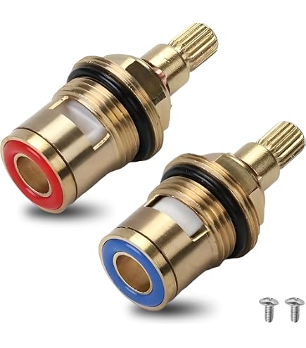 Replacement Ceramic Disc Tap Valve Cartridge - 1/2" BSP, Cold (Blue), 20 Spline For PRCD Type Taps