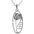 Alexander Castle Sterling Silver Mackintosh Brooch – 28mm, 925 Silver, Gift Box Included