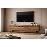 Rome Wooden Standing Tv Unit Tv Stand Walnut