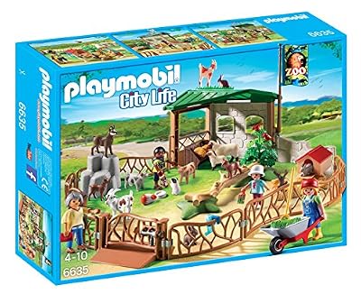 Playmobil - 6635 - La Vie En Ville - Parc Animalier
