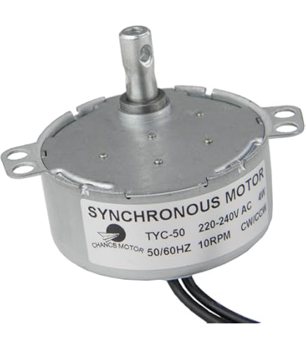 Motore Sincrono 220-240V 4W Per Elettroventilatore - Motoriduttore 5-6RPM CW/CCW - Foto 4