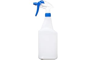 DETAILMATE Pulverizador con pulverizador Canyon Trigger Pulverizador para detergente, desinfectante, desinfectante de superficies y desinfección de manos, capacidad de 1 litro