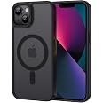 Yoedge Magnetica Cover con Cordino per iPhone 13 mini 5,4 Compatibile con MagSafe, Custodia con Corda Collana Tracolla Laccio, Trasparente TPU Silicone Antiurto Case con Aesthetic Disegni 1-Fiori