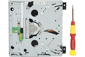 fasient1 DVD ROM Drive Disc Replacement, DVD Rom Drive Dual IC Disk Repair Part Compatible for N D2E Console, Easy Installation