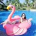Produktbild TYCN Riesigen Aufblasbaren Rosa Flamingo Luftmatratze Schwimmendes Reihe Bett Pool Float Spielzeug PVC Material Allgemeine Erwachsene Kinder Schwimmen Ring Von 2-3 Personen Wasser Erholung Lounge Stuhl (Rosa Flamingo)