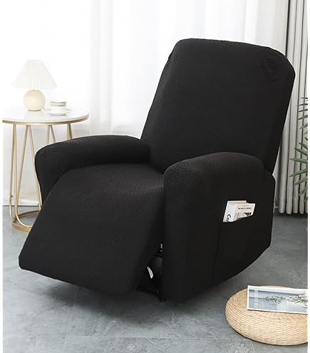 4-delige all-inclusive fauteuilhoes, 1-zits relaxstoel, stoelbekleding