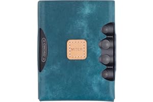 MITER CASE Schutzhülle für Chord Mojo 2, handgefertigt, Italien, Pueblo aus Leder (Mojo 2 Single Turkey Blue)