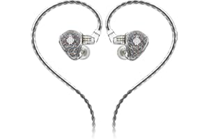 HIDIZS MS1-Galaxy - Monitores intraurales de alto rendimiento con controlador dinámico de doble circuito magnético, filtros neumáticos de sintonización de sonido para cantante audiófilo músico (sin