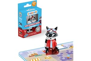 Edurino Robin - Numbers & Shapes Games, Early Math Skills, Counting, Addition - Educational Toy for Kids 4+ - Includes 1 x Robin Figurine, App Access, Handwriting, Interactive