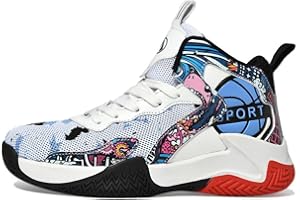CZHIHANEG Baskets de Mode Baskets de Mode pour Enfants Chaussures de Basket-Ball pour Enfants Chaussures de Basket-Ball pour garçons Chaussures de Basket-Ball pour garçons Baskets High Top