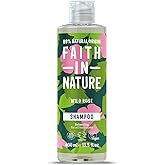 FAITH IN NATURE %99 Doğal Onarıcı Şampuan Normal & Kuruya D&ouml;n&uuml;k Sa&ccedil;lar İ&ccedil;in (Yabani G&uuml;l, 400 ml)