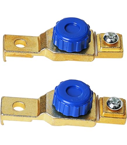 Interrupteur Coupe-circuit Batterie Xpieoyrm - 12V/24V - Pack De 3 - Pour Voiture, Bateau, Camion - Bouton Vert