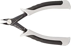 Component Cutters, Flush Cutting Super fine Jaws (Offset Parallel Neck) - PCB Side Snips. Made in Japan. ENGINEER nz-12