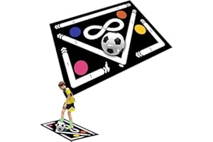 GENERIC Football Training Non-Slip Shock Mastery Mat - Large Ball Control Dribble Soccer Training Equipment for Kids Adults Indoor