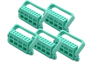 Bceer 5PCS 8 Löcher /16 Löcher Autoklavierbarer Endo-Feilen-Halter Spender Endodontie Bohrer-Ständer(Color:16 Holes)