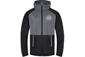 Newcastle United Mens Jacket Shower Windbreaker OFFICIAL Football Gift