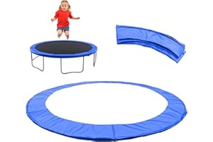 YPLKM Cubierta de borde para cama elástica, diámetro de 244 cm, 305 cm, protección de bordes, alfombrilla de seguridad, resistente a los rayos UV, cubierta de muelle, protección de borde de cama elástica,