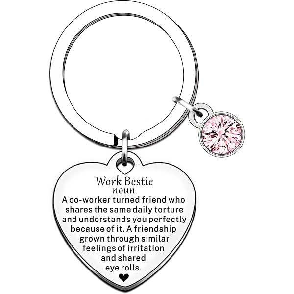 JMIMO - Portachiavi da collezione, regalo di amicizia, regalo per donne, uomini, colleghi, regalo di ringraziamento, regalo di addio