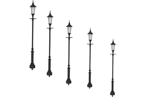 KILOKITS 1/35 5 PZ Plastica Singola Testa Lampione Esterna Decorazione Modello Kit