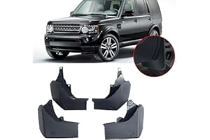CMHZJ 4pcs Car Front Rear Mud Flap for Land Rover Discovery 4 LR4 2010-2019, Auto Fender Mud Guards Splash Flaps Mudguards Car Styling Accessories