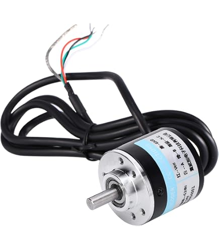 JYUDAUFU Codeur optique rotatif incrémental en quadrature DC 5-24V