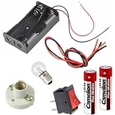 &Ouml;z Er Elektronik Ortaokul Fizik &Ouml;devi Elektrik Deney Kutusu Kiti Devre Deney Seti Elektromanyetik Deney Kiti