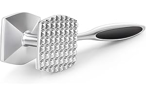 Aliglow Meat Tenderizer Hammer Tool Pounder For Tenderizing Steak Beef Poultry