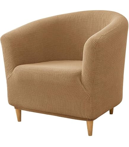 Housses De Fauteuil Club Extensible, Lavable Housse De Chaise Club Baignoire, Housses De Fauteuil Cabriolet Tub Chair Cheste[H2275] - Maison