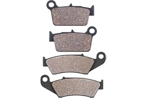 LOCOPOW Motorcycle Front & Rear Brake Pads for YAMAHA YZ125 2003-2007 | WR250F 2003-2013 | WR250R 2008-2019 | YZ250 2003-2007 | YZ250F WR450F 2003-2015 | YZ450F 2003-2007