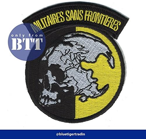 Metal Gear Solid Fox Hound /Foxhound Militaires Sans Frontier Embroidered Patch