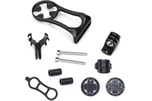 HOUSON Uchwyt rowerowy do komputera, uchwyt kierownicy, rower wyścigowy, komputer, kompatybilny z kamerą Garmin G-oPro, Bryton i lampką rowerową