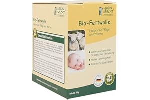 Grünspecht 638-00 Wełna Tłuszczowa, Beżowy, 50 g