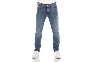 MUSTANG Jeans Herren Stretch Slim Fit Vegas Jeanshose Hose Denim Schwarz Grau Blau 30 31 32 33 34 36 38 40 42 44