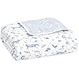 aden + anais Dream Baby Blanket - Pack of 1 | Large Breathable 100% Cotton Muslin Bedding | Cot Blankets For Newborns & Infant Boys & Girls | Baby Shower or Gift | Outdoors